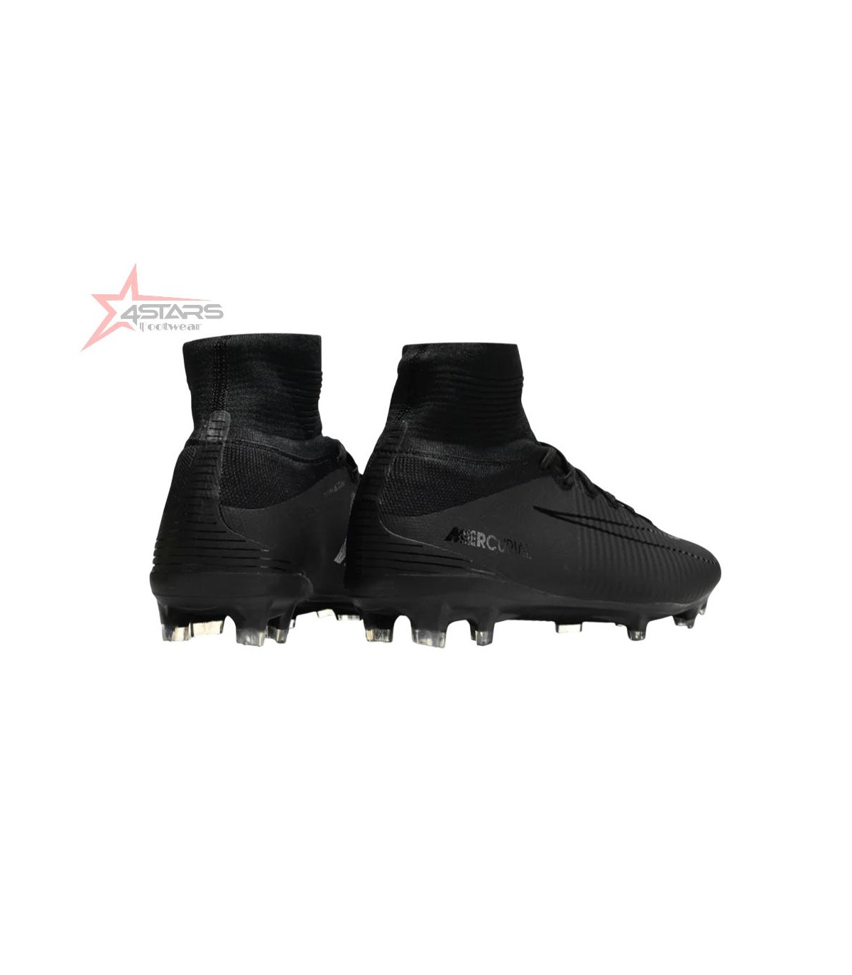 Nike Zoom Mercurial Superfly 5 Elite FG Firm Ground Soccer Cleats - Black/Black