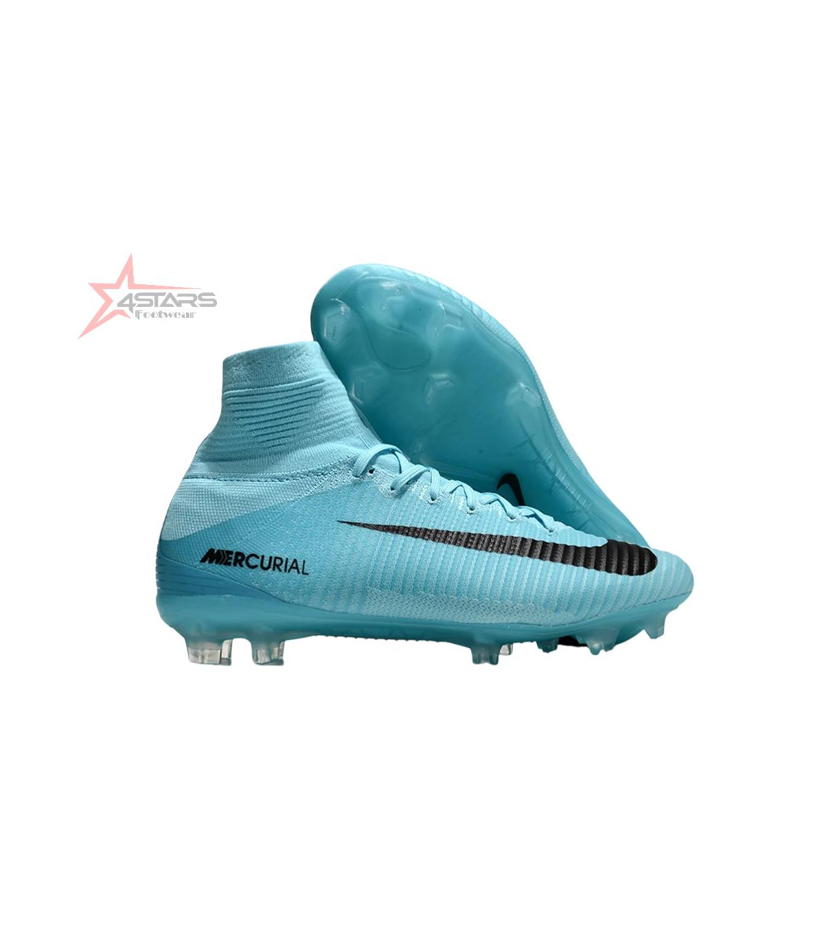 Nike Zoom Mercurial Superfly 5 Elite FG Firm Ground Soccer Cleats - Jade/Black