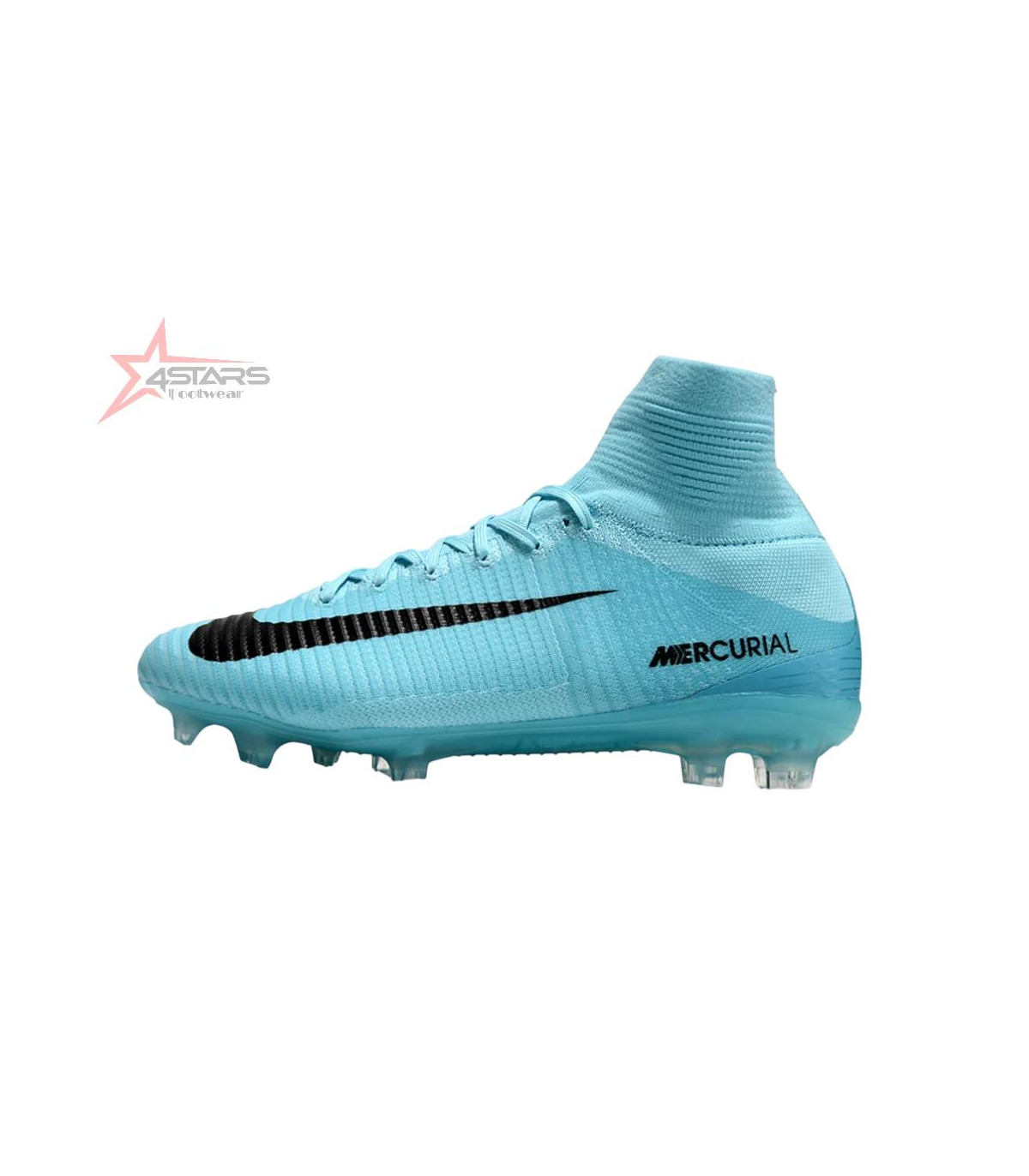 Nike Zoom Mercurial Superfly 5 Elite FG Firm Ground Soccer Cleats - Jade/Black