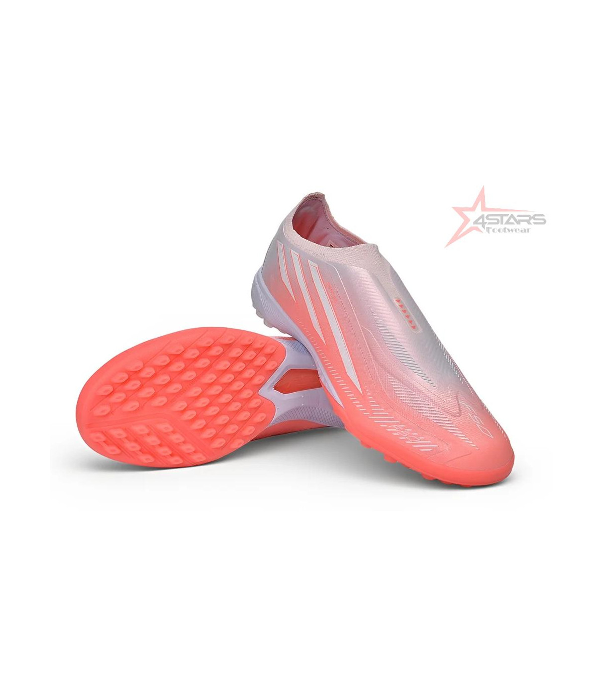 Adidas F50 LL Hyperfast TF Pink and White Soccer Cleats