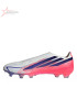 Adidas F50 Hyperfast Elite Laceless Firm-Ground Football Boots - White/Coral