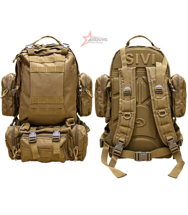 SIVI Tactical Backpack Multiple Compartments