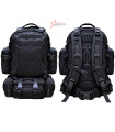 Tactical Backpack with Multiple Compartments - Black