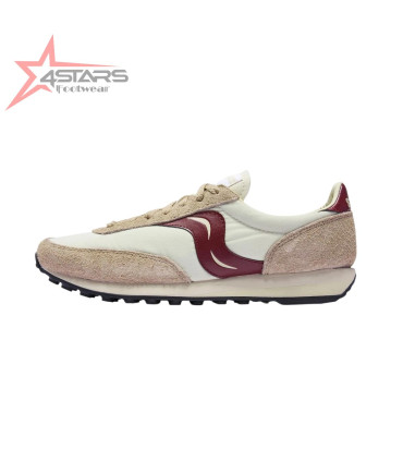 Saucony Trainer 80 Original Beige Burgundy