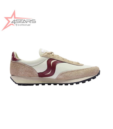 Saucony Trainer 80 Original Beige Burgundy