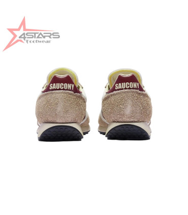 Saucony Trainer 80 Original Beige Burgundy
