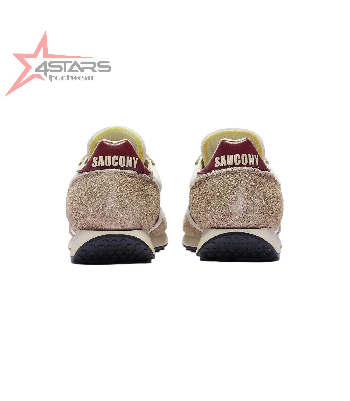 Saucony Trainer 80 Original Beige Burgundy