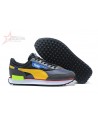 Puma Rider Sneakers - Black and Yellow