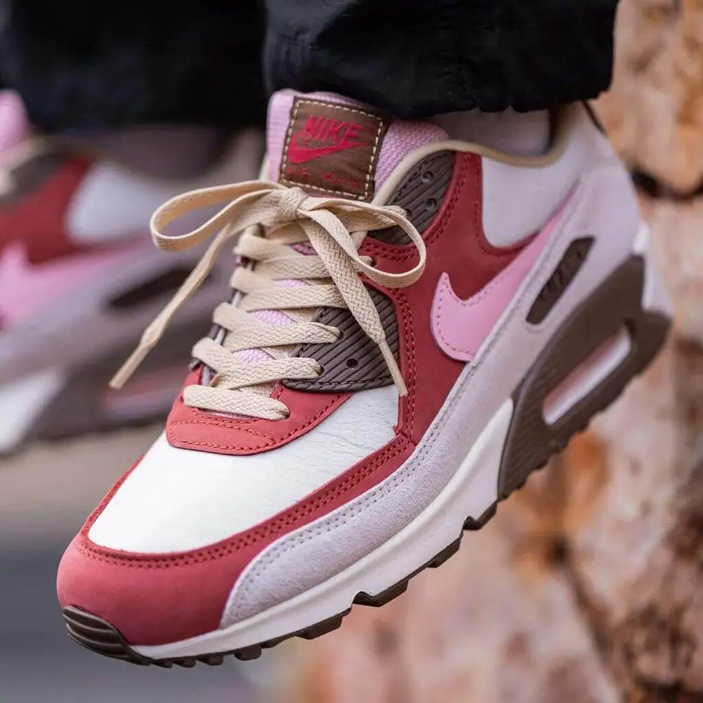 air max bacon pink laces