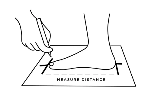 Measure your feet